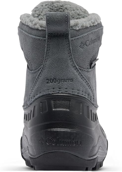 Дитячі зимові черевики для дівчинки Columbia Powderbug Alpine Waterproof Snow Graphite Pink Haze (212888) - Зображення 4