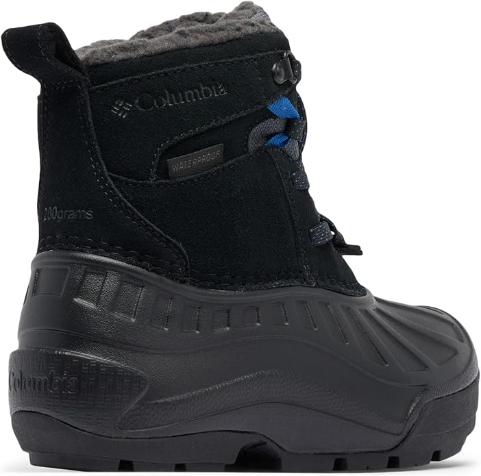 Дитячі зимові черевики для хлопчика Columbia Powderbug Alpine Waterproof Snow Dark Grey Mountain Blue (212888) - Зображення 2