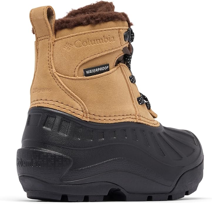 Дитячі зимові черевики для хлопчика Columbia Powderbug Alpine Waterproof Snow Sahara Black (212888) - Зображення 4