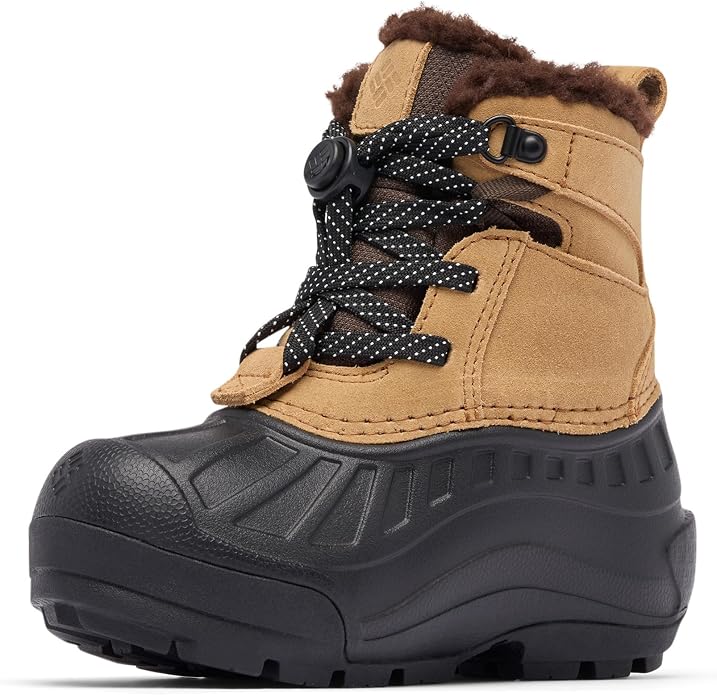 Дитячі зимові черевики для хлопчика Columbia Powderbug Alpine Waterproof Snow Sahara Black (212888) - Зображення 2