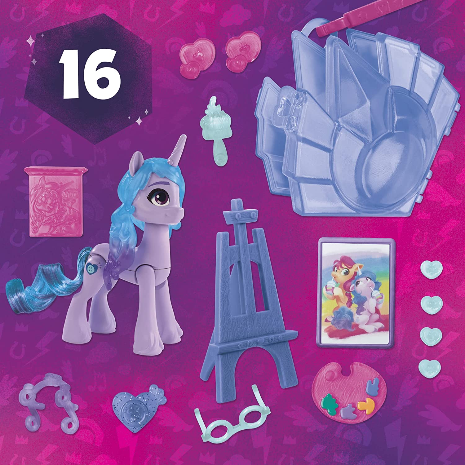 УЦЕНКА Игровой набор Моя Маленькая Пони My Little Pony Make Your Mark Toy Cutie Mark Magic Izzy Moonbow (F5252) - Зображення 6