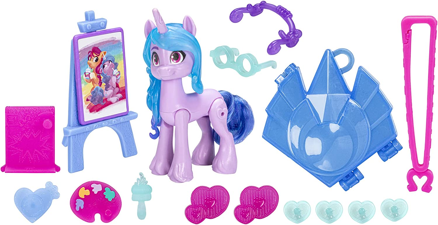 Игровой набор Моя Маленькая Пони My Little Pony Make Your Mark Toy Cutie Mark Magic Izzy Moonbow (F5252)