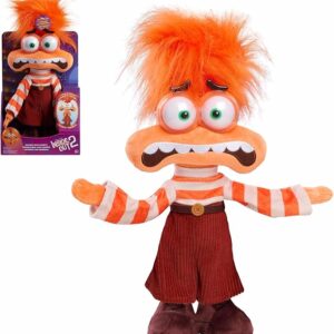 Інтерактивна м’яка лялька Just Play Inside Out 2 Головоломка 2: Тривожність (45514)