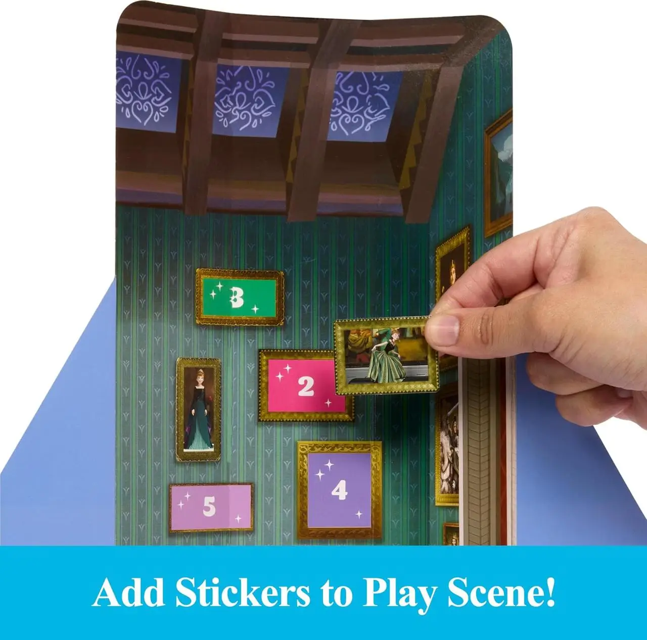 Лялька Mattel Disney Princess Frozen Anna Spin and Reveal Крути и прояви Анна Холодне серце (HXD27) - Зображення 3