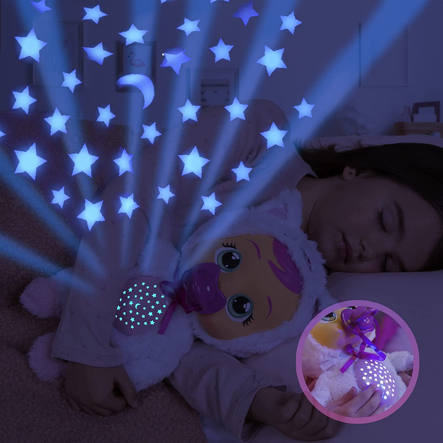 Інтерактивна лялька Плакса Cry Babies Goodnight Starry Sky Daisy Дейзі нічник (907485) 6 Інтерактивна лялька Плакса Cry Babies Goodnight Starry Sky Daisy Дейзі нічник (907485) - Зображення 6