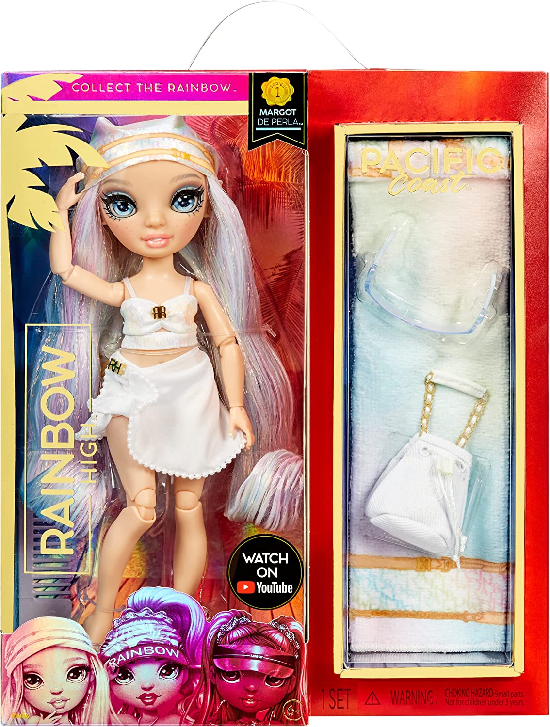 Кукла Rainbow High Pacific Coast Margot De Perla Opal Рейнбоу Хай Марго де Перла (578406)