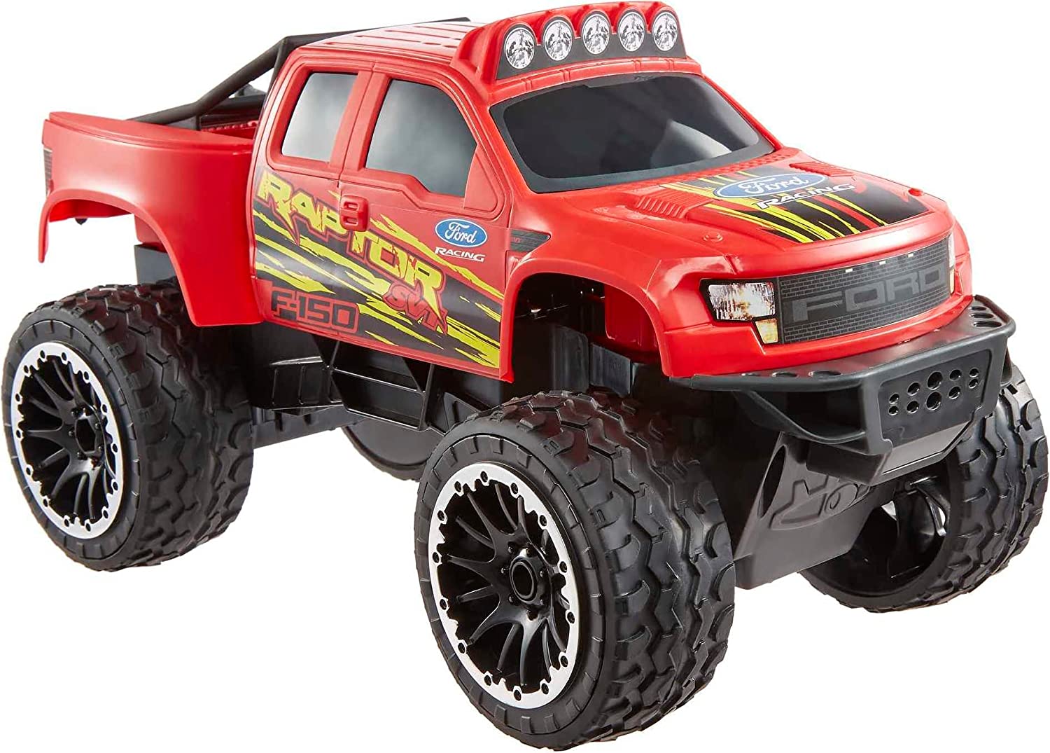 Машина на радиоуправлении Хот Вилс Форд Hot Wheels Ford F-150 RC Red (GVL10) 5 Машина на радиоуправлении Хот Вилс Форд Hot Wheels Ford F-150 RC Red (GVL10) - Зображення 5