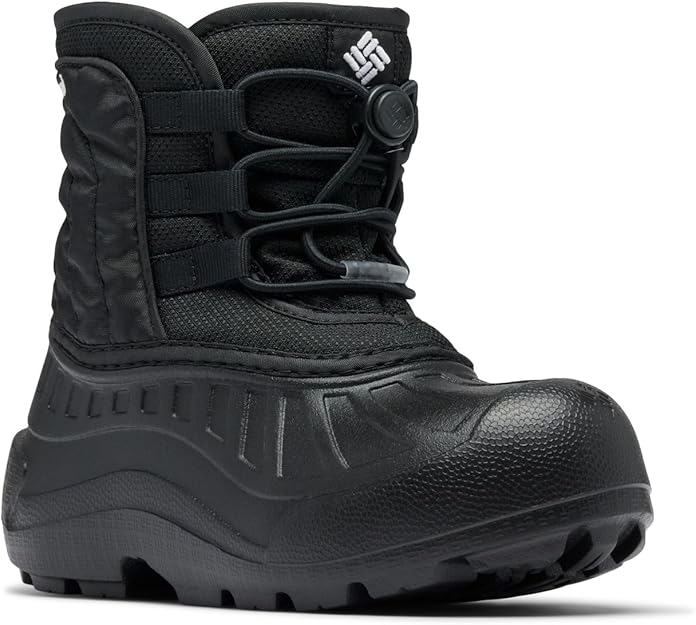 Зимові дитячі черевики для хлопчика Columbia Youth Powderbug Snowlite Lace Snow Black (2103521)
