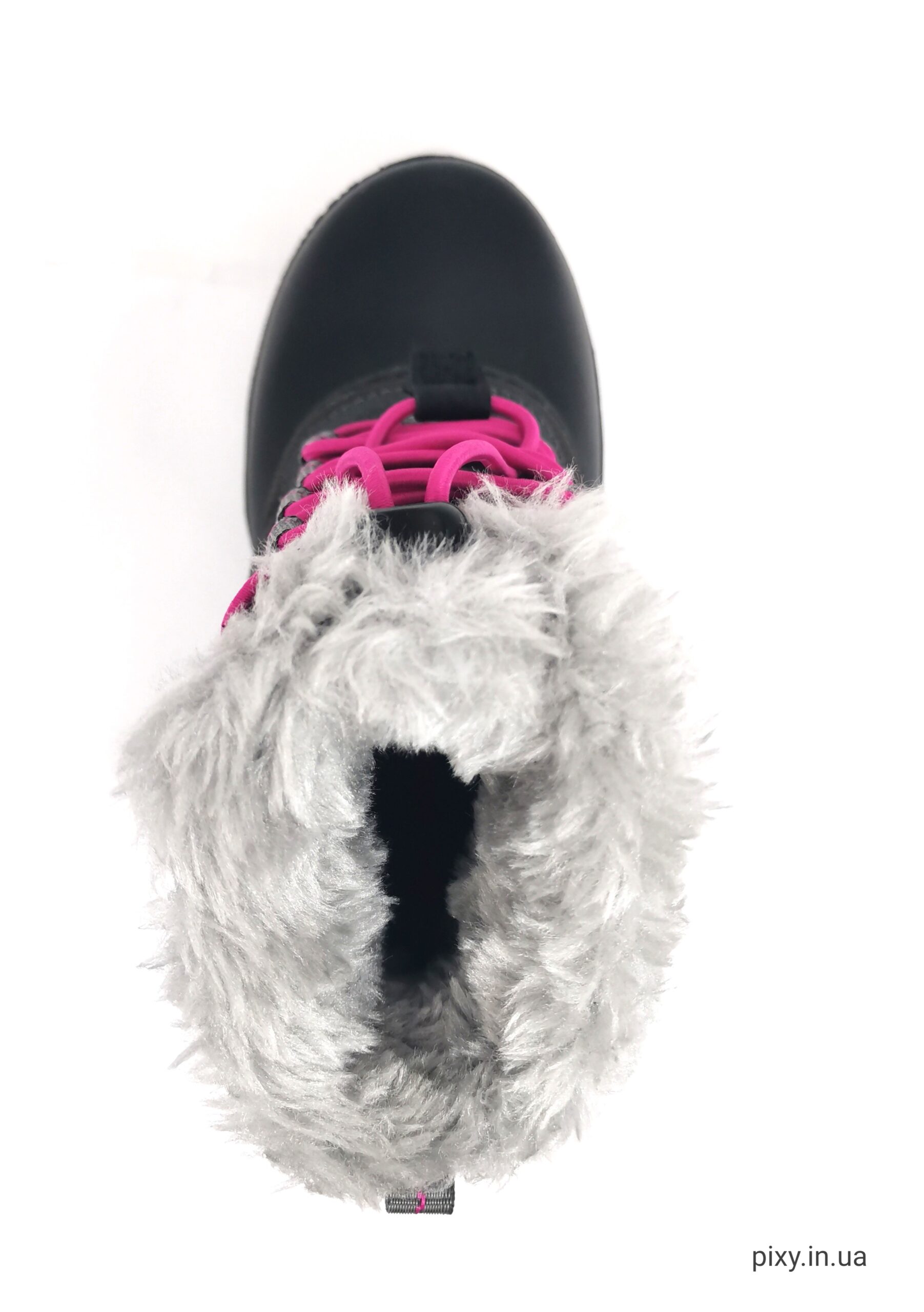 Зимові дитячі черевики Columbia Kids Rope Tow III Waterproof Snow Boot Dark/Grey/Haute/Pink (BC1323-089) - Зображення 4