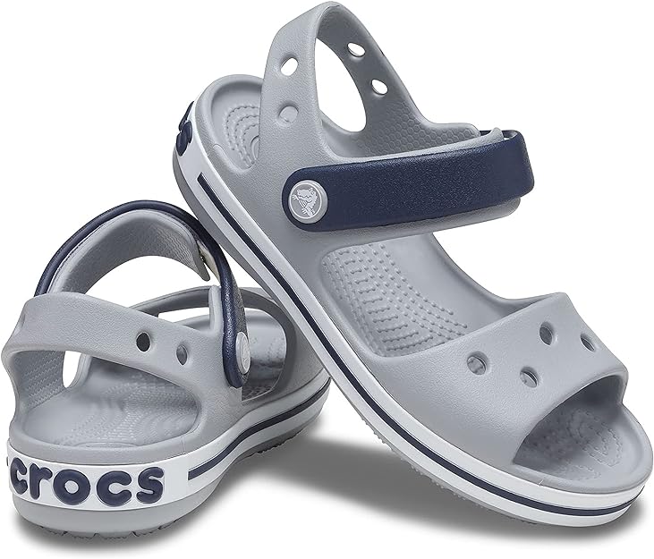 Детские Сандалии Крокс Crocs Unisex Kids Crocband Sandal Light Grey/Navy (12856) 1 Детские Сандалии Крокс Crocs Unisex Kids Crocband Sandal Light Grey/Navy (12856)