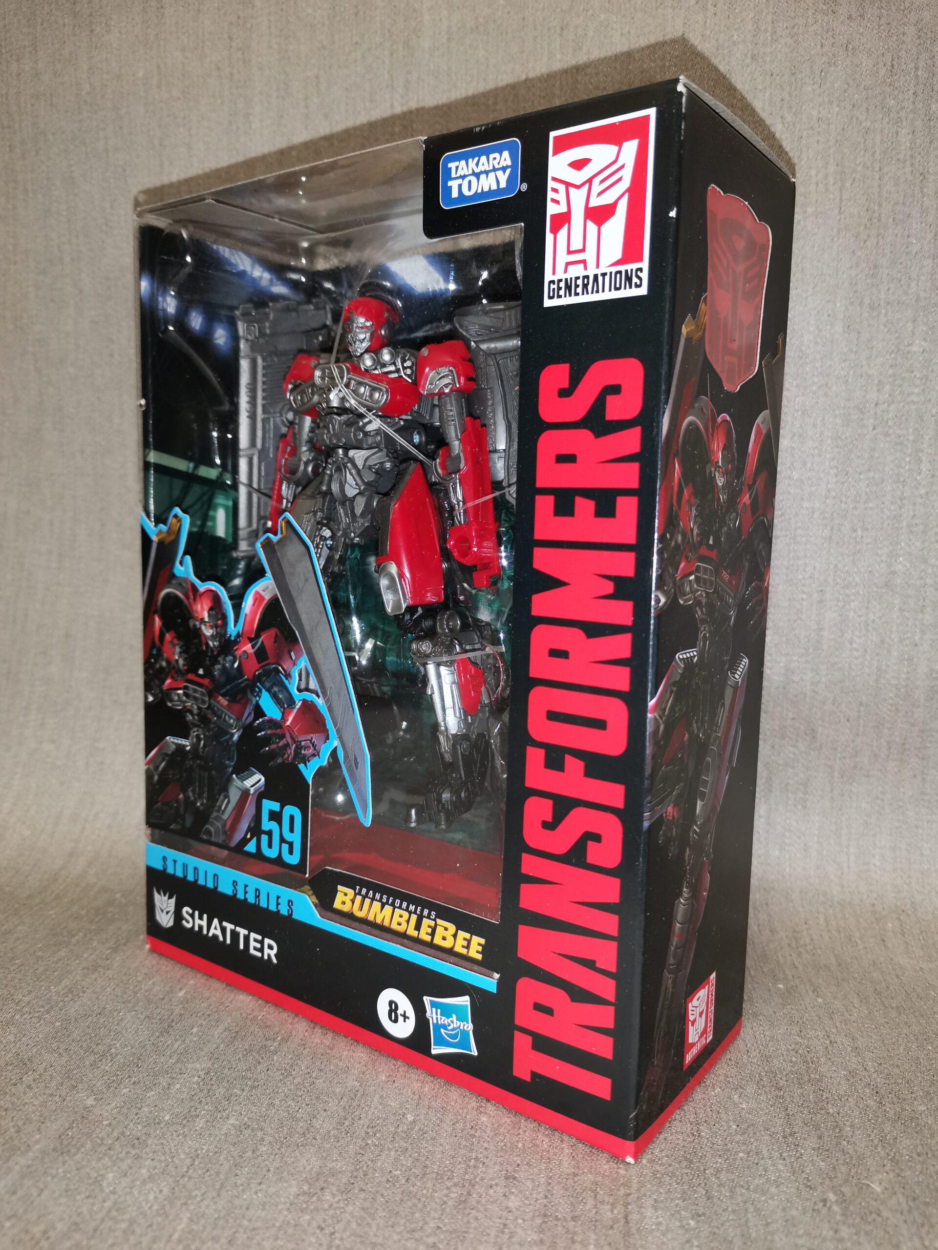 Трансформер Шаттер Самолет Бамблби Transformers Studio Series 59 Deluxe Class Bumblebee Movie Shatter Hasbro (E7201) - Зображення 7