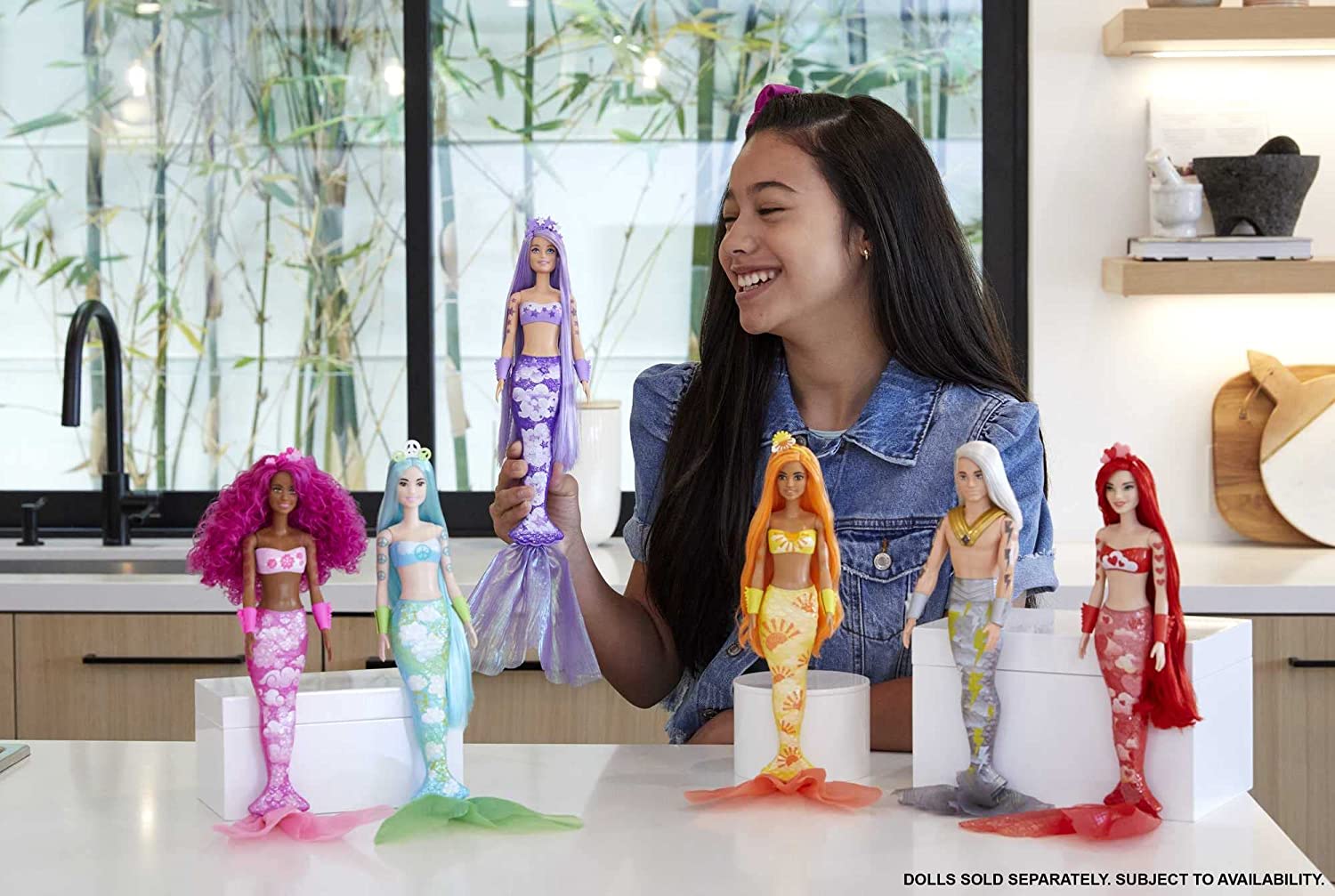Кукла Барби Русалка Сюрприз Barbie Color Reveal Mermaid (HCC46) - Зображення 5