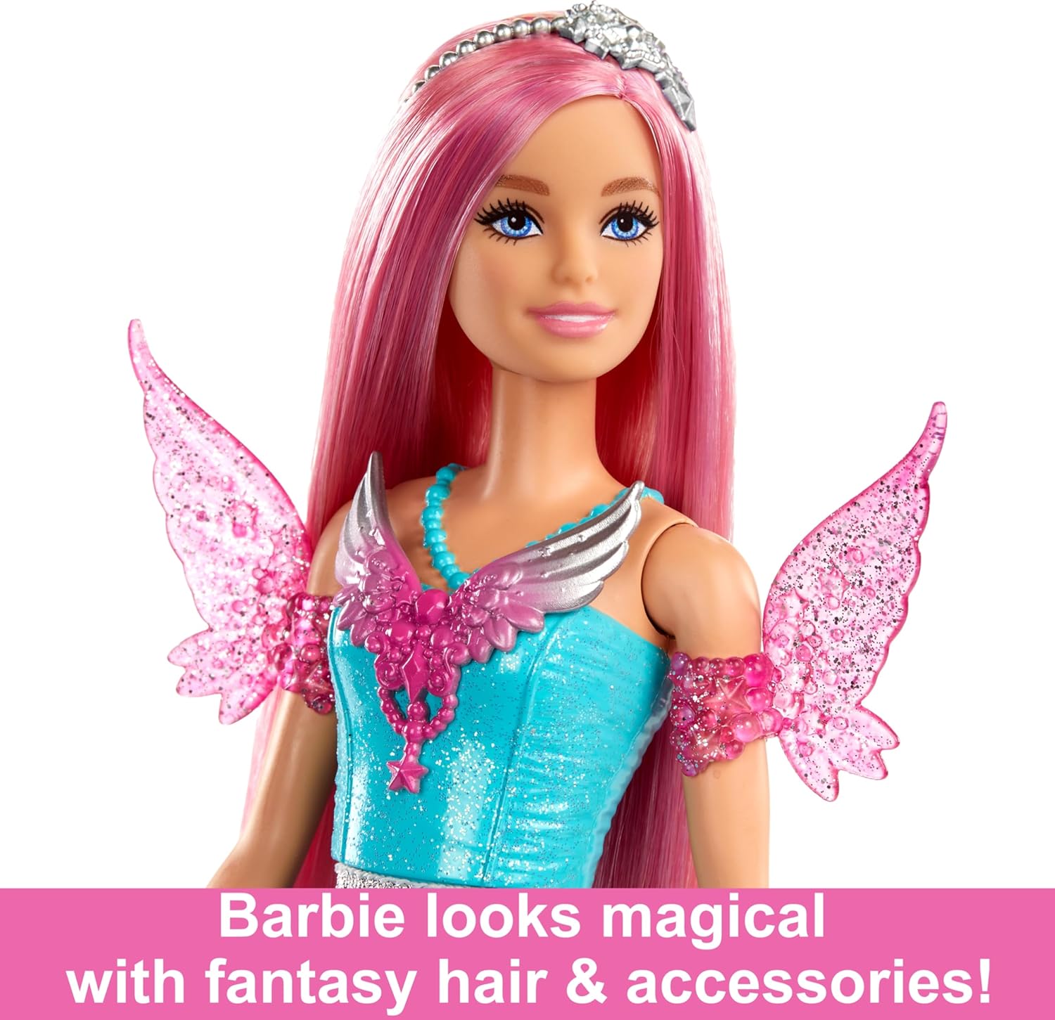 Кукла Barbie Malibu Doll with Two Fairytale Pets and Fantasy Dress, Barbie A Touch of Magic Барби Малибу с двумя сказочными домашними животными и фантазийным платьем (HLC32) 3 Кукла Barbie Malibu Doll with Two Fairytale Pets and Fantasy Dress, Barbie A Touch of Magic Барби Малибу с двумя сказочными домашними животными и фантазийным платьем (HLC32) - Зображення 3