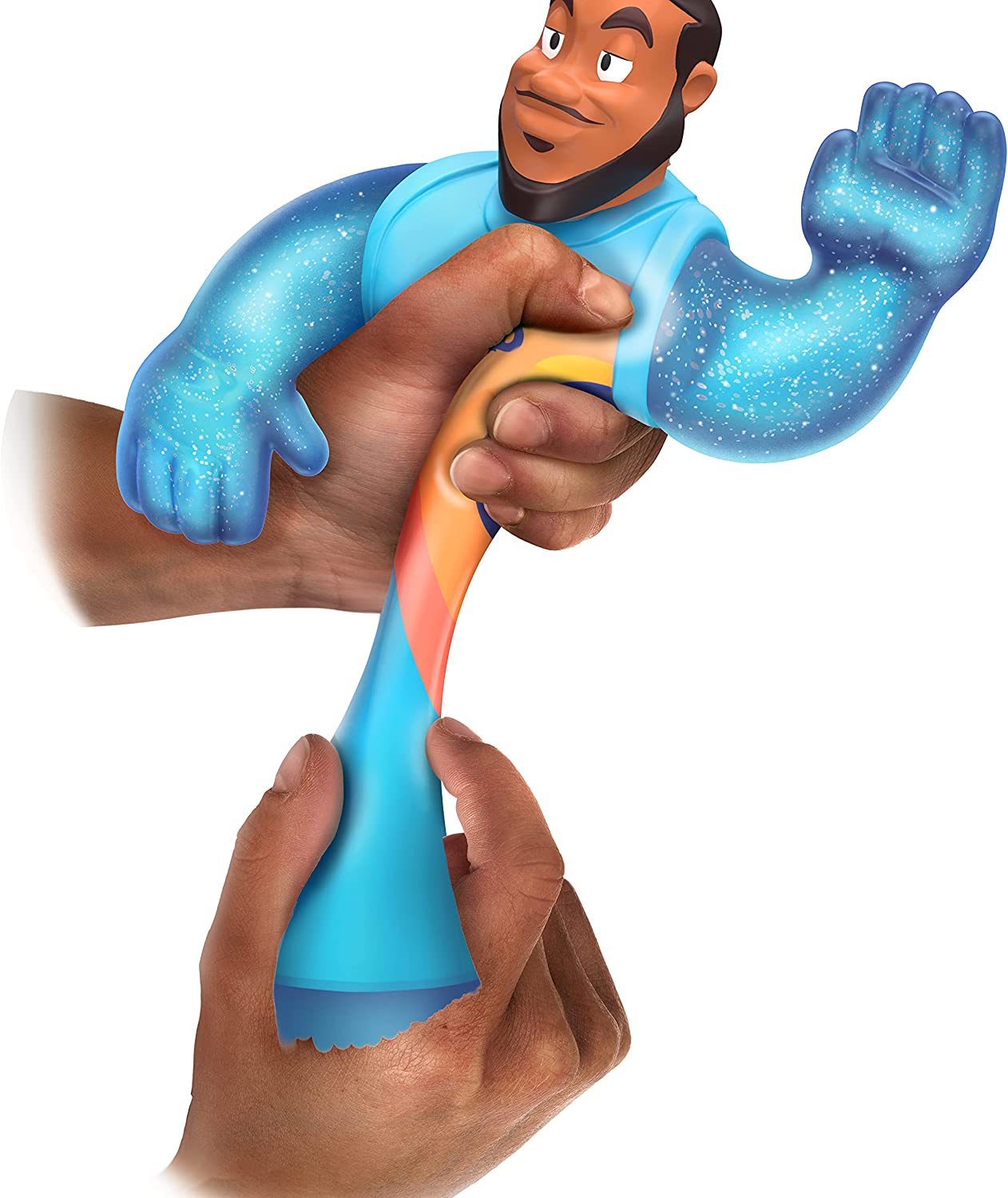 Ігрова стретч-фігурка Heroes of Goo Jit Zu Space Jam Lebron James Гуджитсу Леброн Джеймс (14597) - Зображення 2