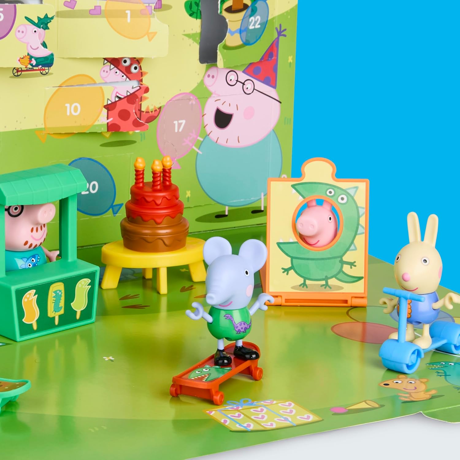 Ігровий набір Адвент календар Peppa Pig George's Party Advent Calendar Свинка Пеппа День Народження Джорджа - Зображення 6
