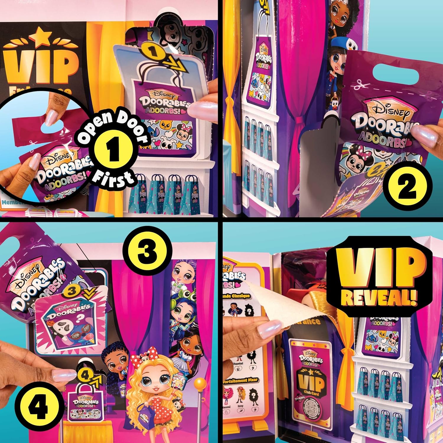 Ігровий набір з лялькою Just Play Disney Doorables ADOORBS (45801) 5 Ігровий набір з лялькою Just Play Disney Doorables ADOORBS (45801) - Зображення 5