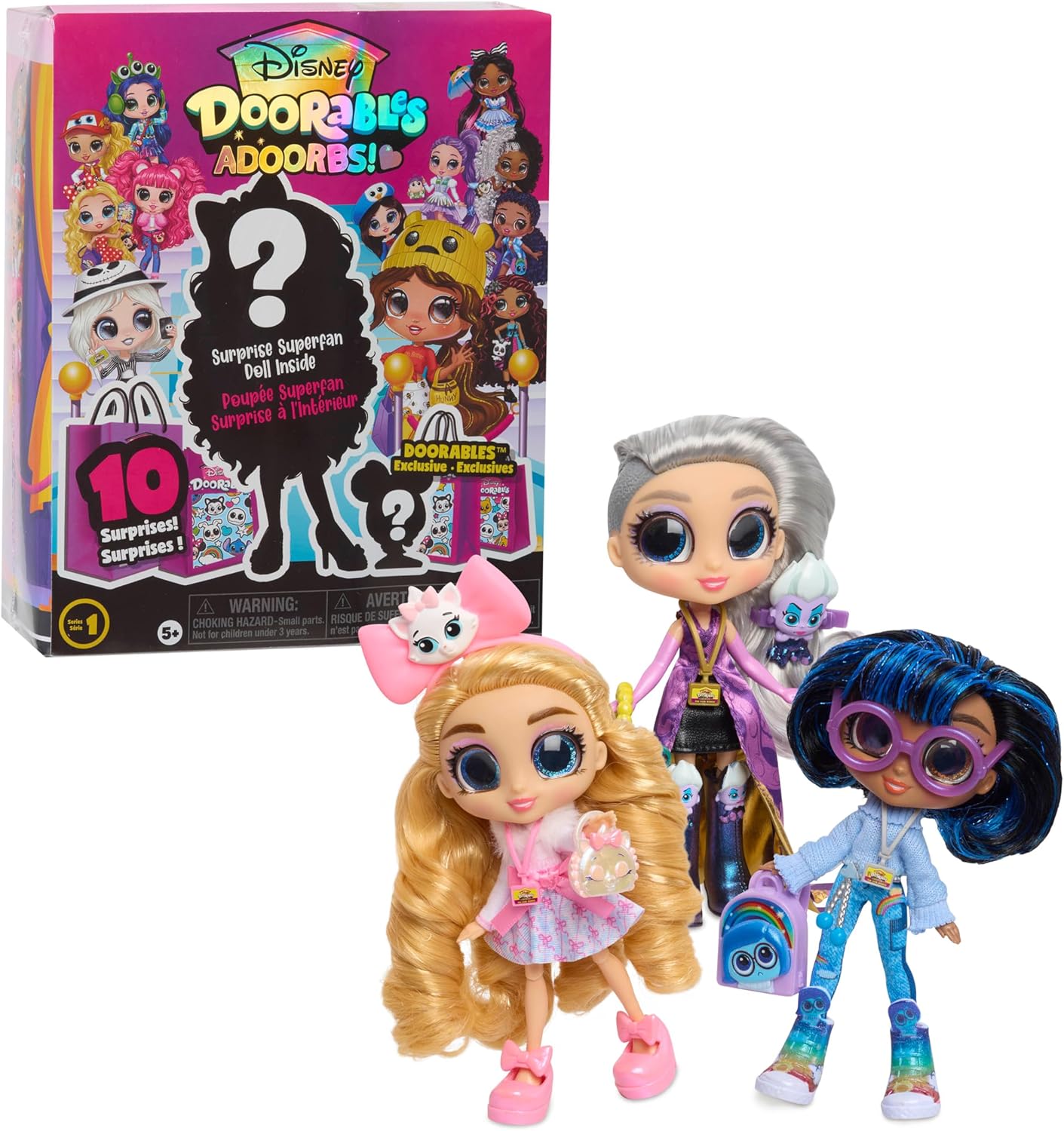 Ігровий набір з лялькою Just Play Disney Doorables ADOORBS (45801) 1 Ігровий набір з лялькою Just Play Disney Doorables ADOORBS (45801)