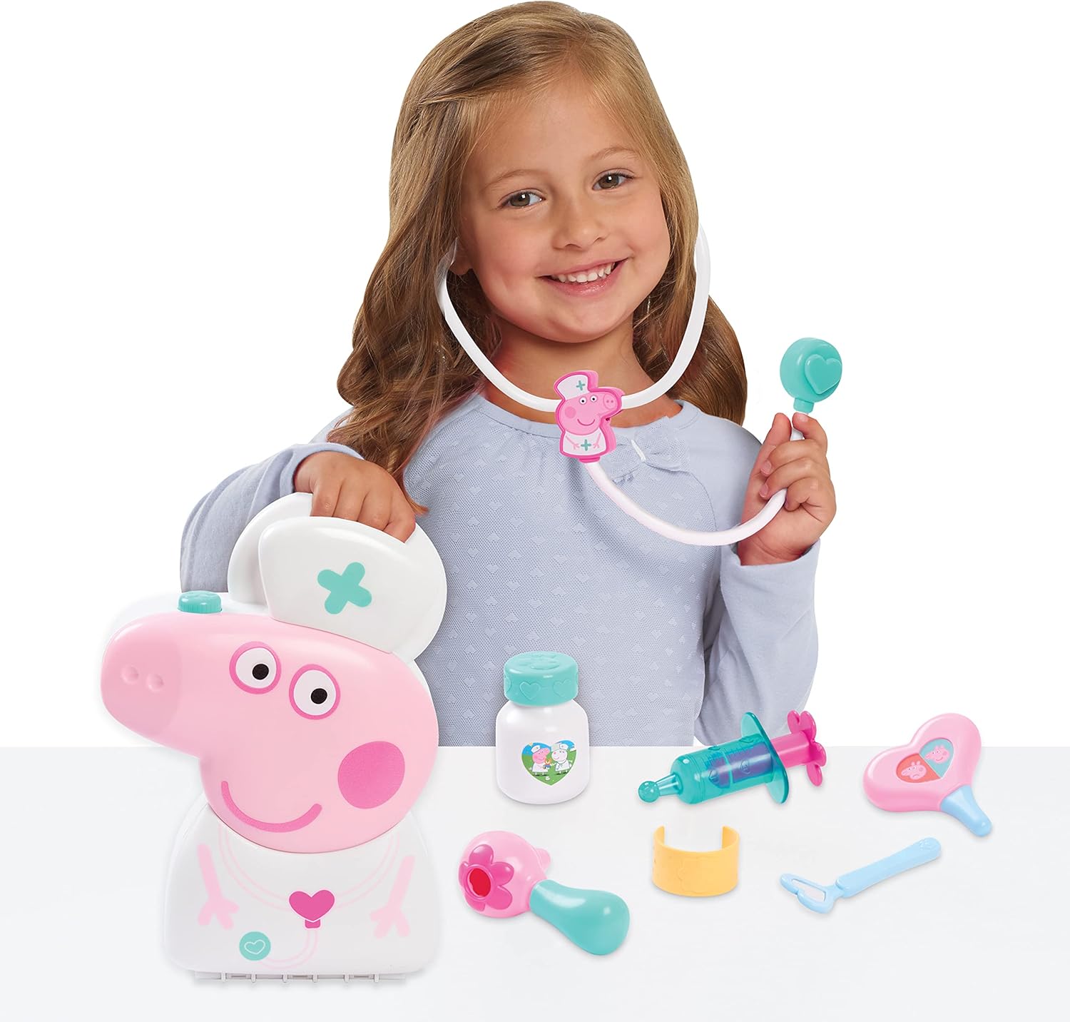 Игровой набор доктора Свинка Пеппа Peppa Pig Checkup Case (72522) - Зображення 3