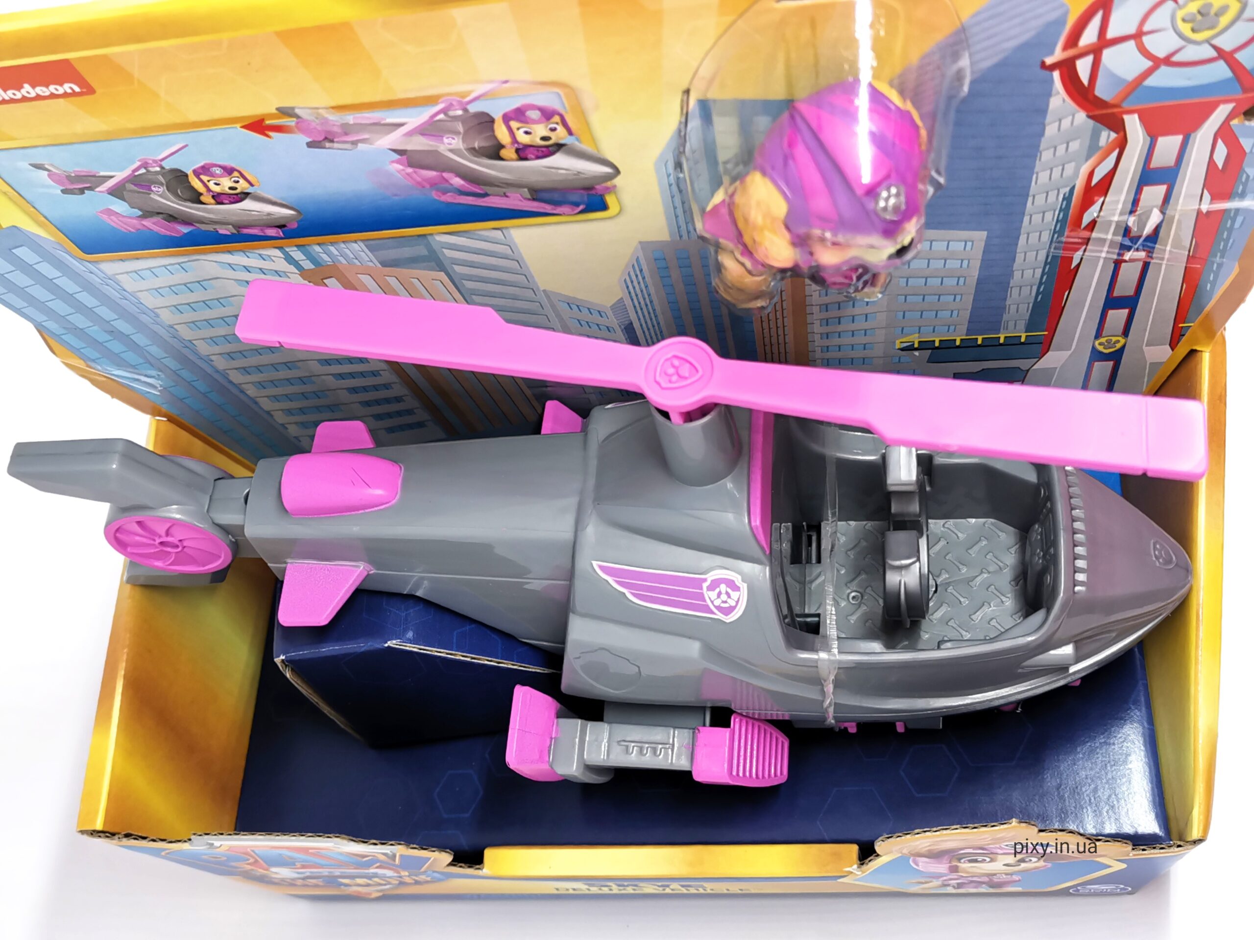 Скай на вертолете Щенячий патруль Paw Patrol Deluxe Vehicle Helicopter (6060436) 6 Скай на вертолете Щенячий патруль Paw Patrol Deluxe Vehicle Helicopter (6060436) - Зображення 6