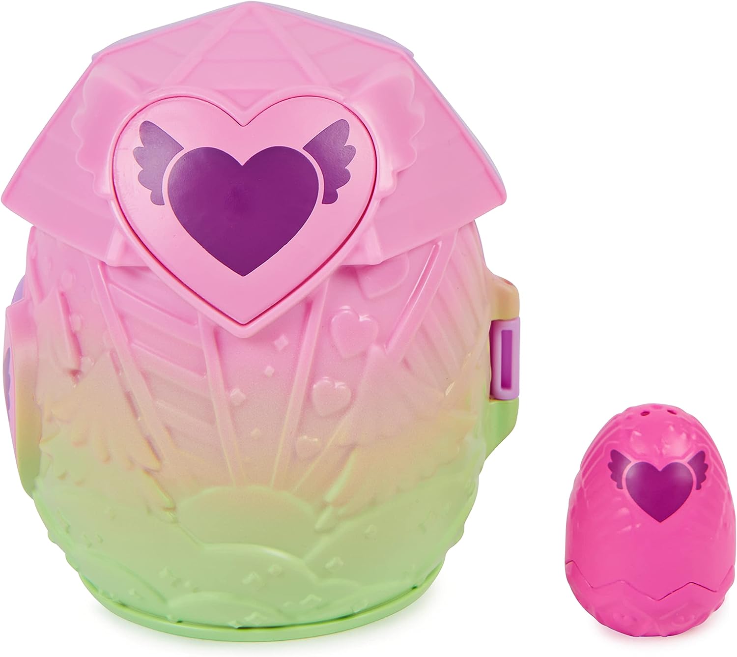 Ігровий набір-сюрприз Hatchimals CollEGGtibles Rainbow-Cation Family Hatchy Home Хетчималс Веселкова відпустка, будинок-яйце (6064437) - Зображення 4