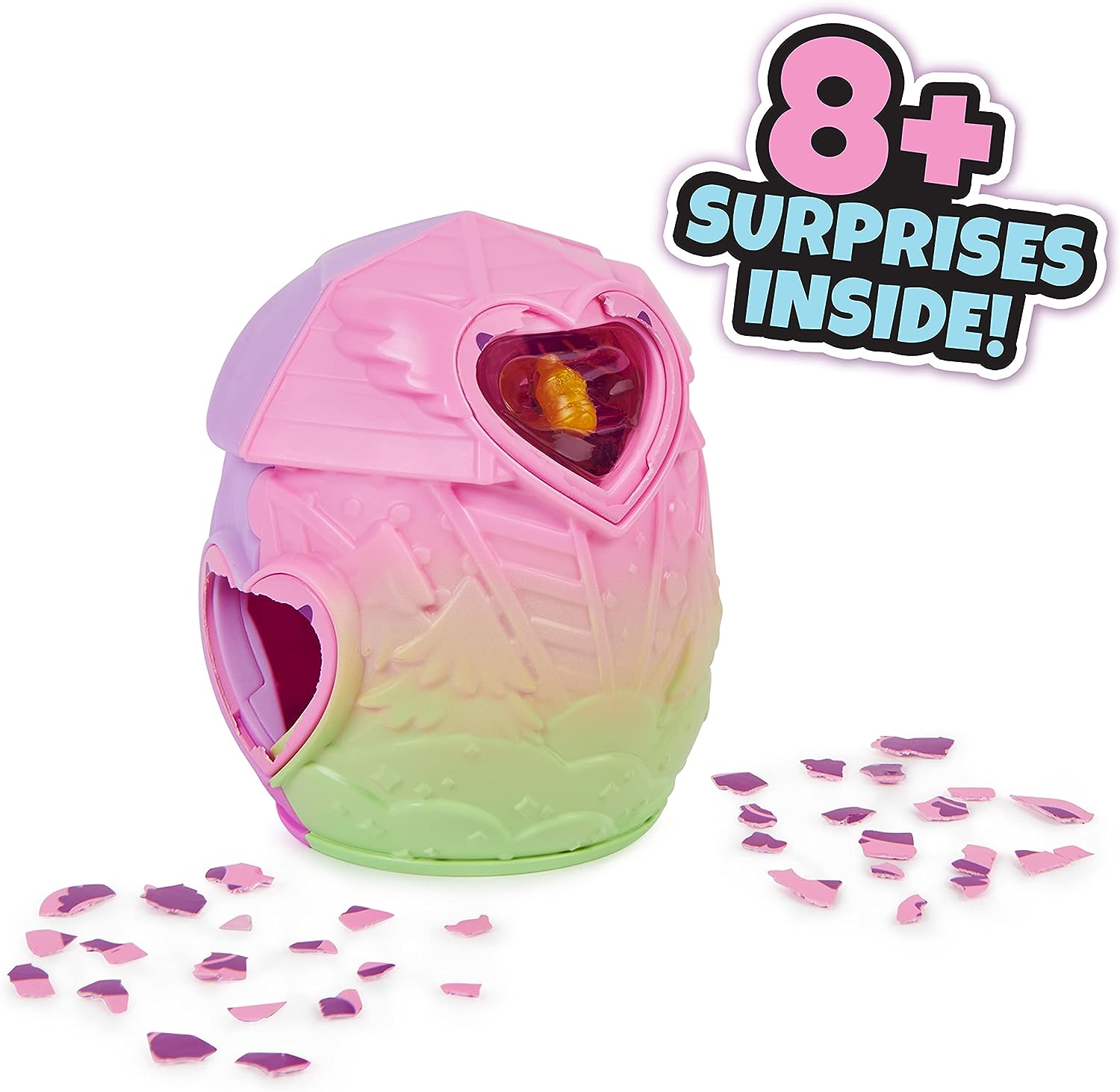 Ігровий набір-сюрприз Hatchimals CollEGGtibles Rainbow-Cation Family Hatchy Home Хетчималс Веселкова відпустка, будинок-яйце (6064437) - Зображення 6