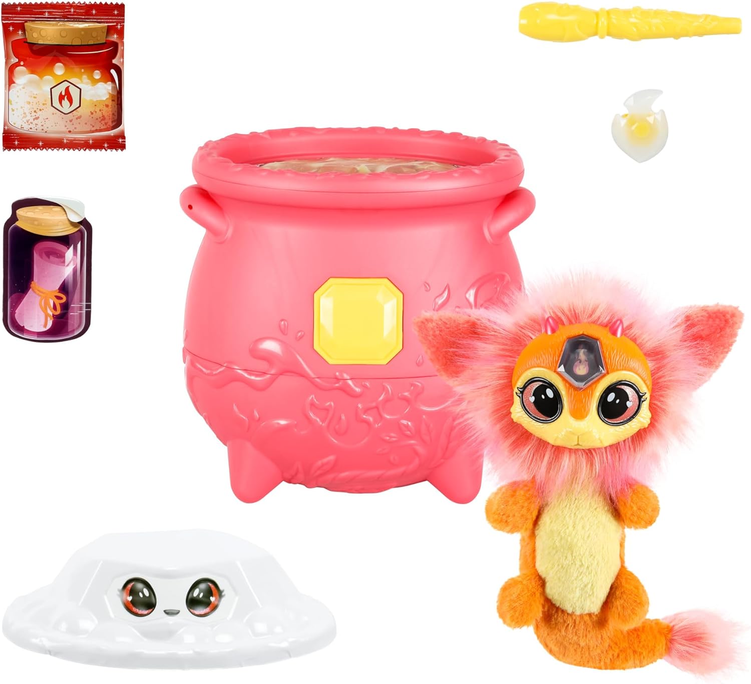 Игровой набор Волшебный котелок Magic Mixies Magical Gem Surprise Fire Magic Cauldron (14882) - Зображення 3