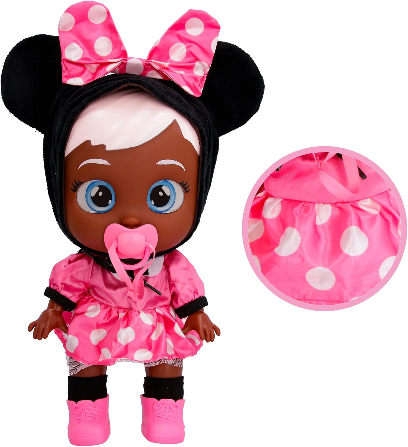 Інтерактивна лялька Cry Babies Disney Minnie Mouse Плакса Мінні Маус (922211) 5 Інтерактивна лялька Cry Babies Disney Minnie Mouse Плакса Мінні Маус (922211) - Зображення 5