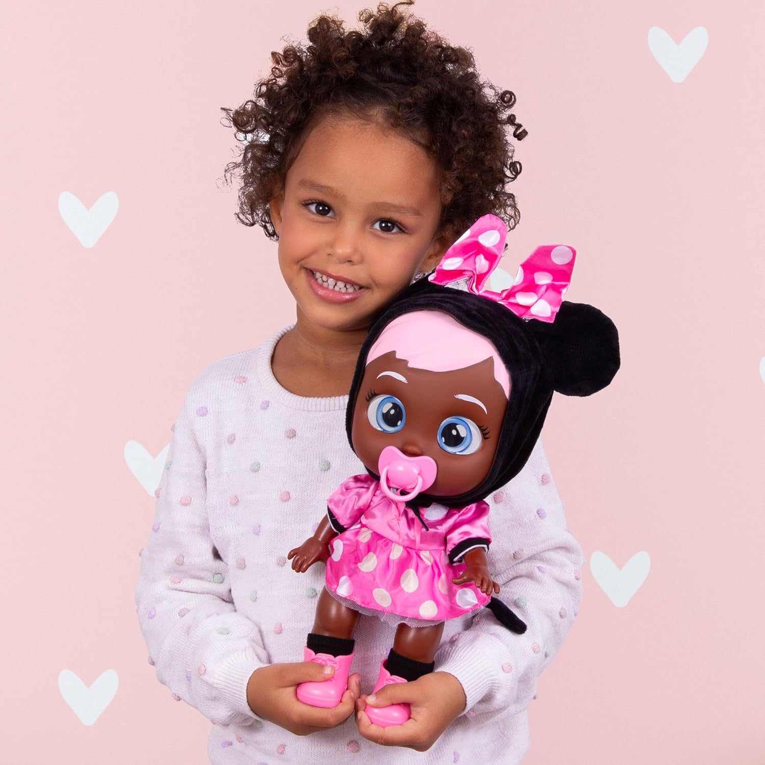 Інтерактивна лялька Cry Babies Disney Minnie Mouse Плакса Мінні Маус (922211) 7 Інтерактивна лялька Cry Babies Disney Minnie Mouse Плакса Мінні Маус (922211) - Зображення 7