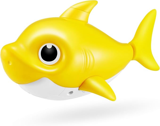 Интерактивная игрушка акула для ванны Robo Alive Junior Baby Shark Yellow (71109A-2023)