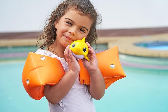 Интерактивная игрушка акула для ванны Robo Alive Junior Baby Shark Yellow (71109A-2023) - Зображення 5