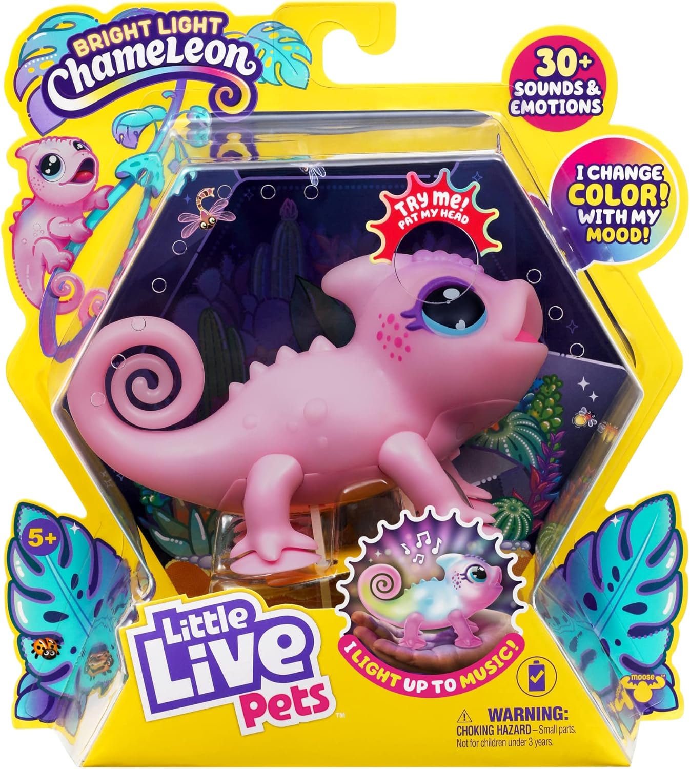 Интерактивная игрушка Хамелеон Нова Little Live Pets Lil Chameleon Nova (26365) 1 Интерактивная игрушка Хамелеон Нова Little Live Pets Lil Chameleon Nova (26365)