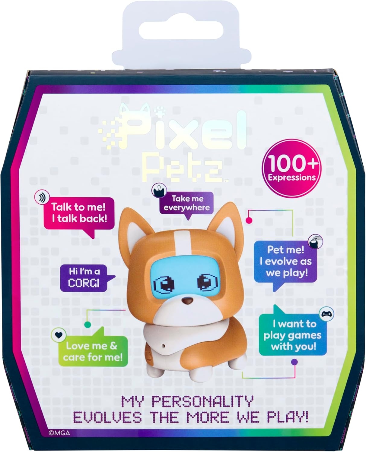 Интерактивная игрушка с цифровым любимцем Корги Pixel Petz Corgi MGA (540298) - Зображення 4