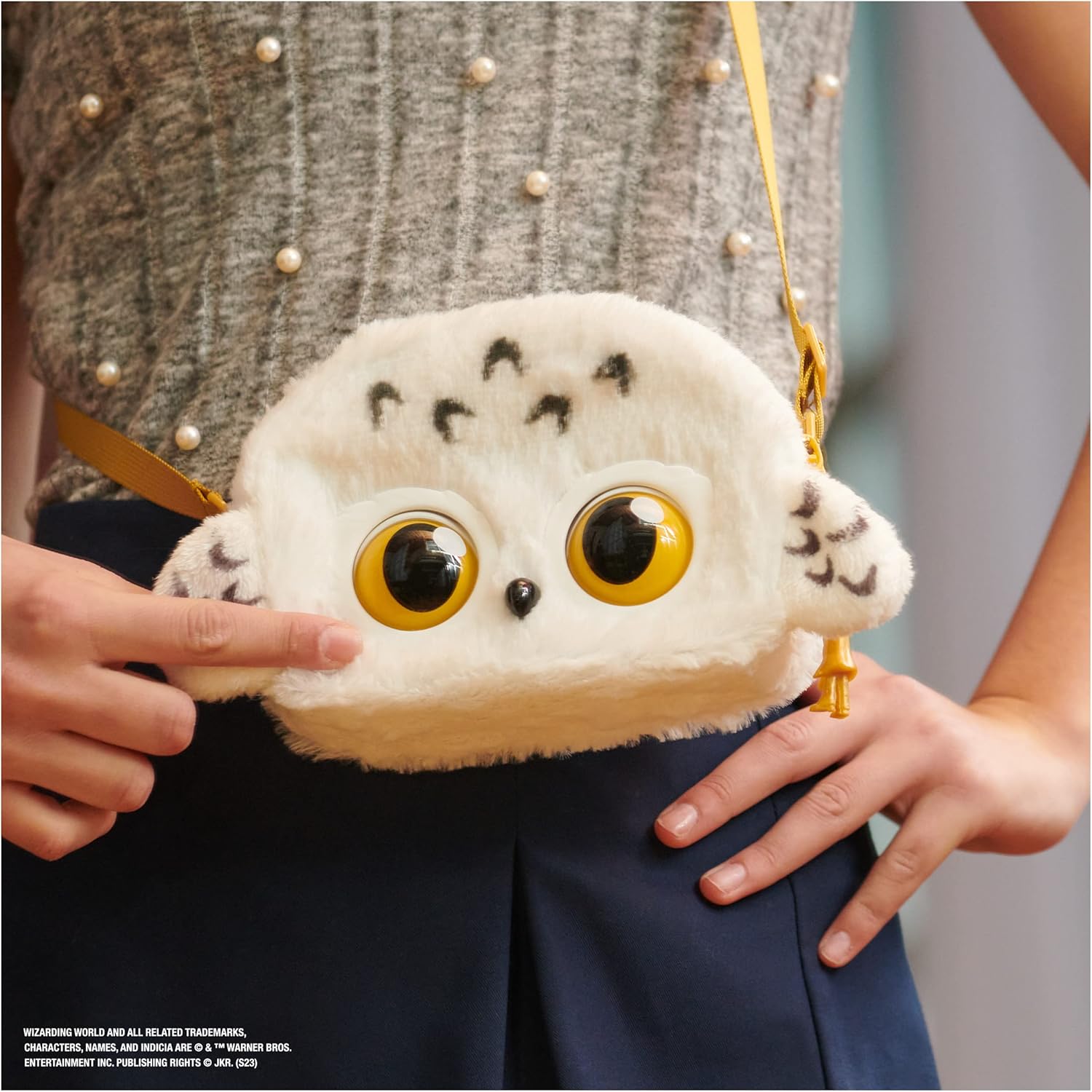 Интерактивная сумочка Пурсе Сова Хедвиг Букля Гарри Поттер Wizarding World Harry Potter Hedwig Purse Pets (6067203) 2 Интерактивная сумочка Пурсе Сова Хедвиг Букля Гарри Поттер Wizarding World Harry Potter Hedwig Purse Pets (6067203) - Зображення 2