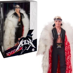 Колекційна лялька Ken Barbie The Movie Кен в штучній шубі (HRF31)