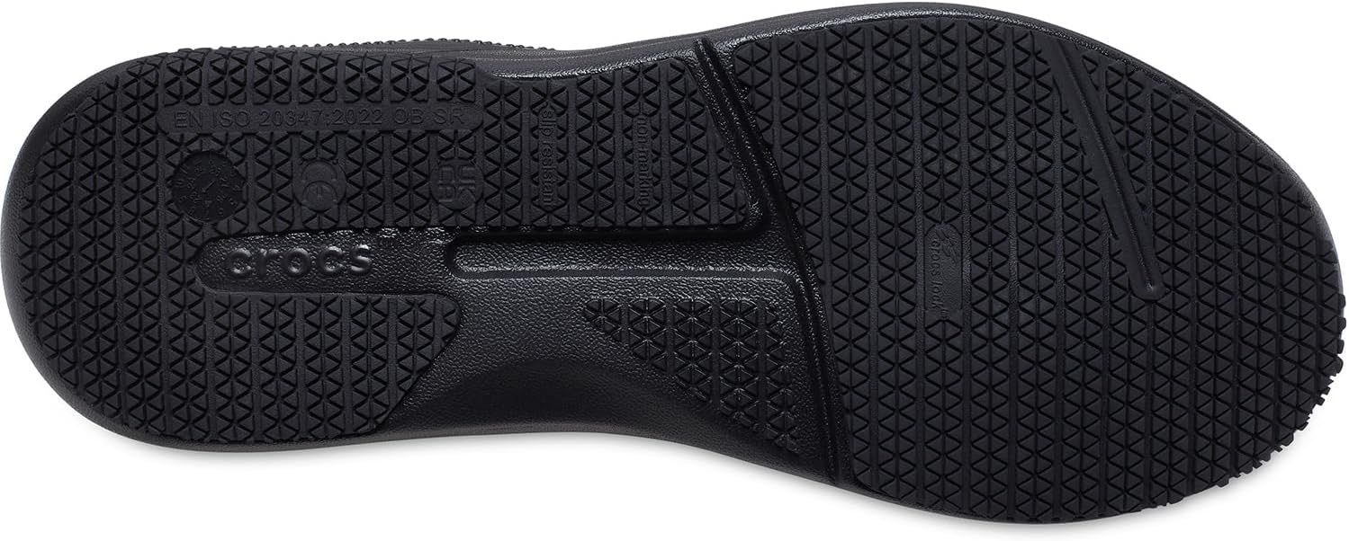 Кросівки Crocs On the Clock Work LiteRide Triple Black (209475) - Зображення 5