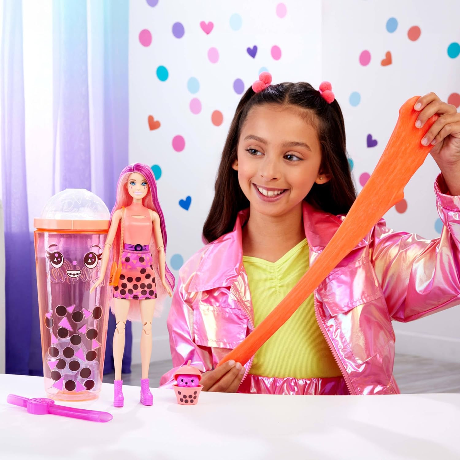 Лялька Barbie Pop Reveal Bubble Tea Series Mango Mochi Барбі Манго Моті (HTJ22) - Зображення 7