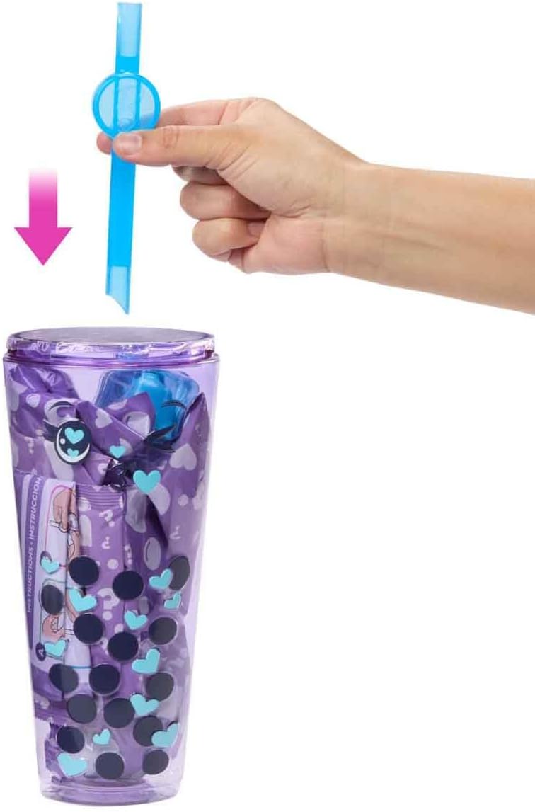 Лялька Barbie Pop Reveal Bubble Tea Series Taro Milk Барбі Шарики Таро (HTJ19) - Зображення 3