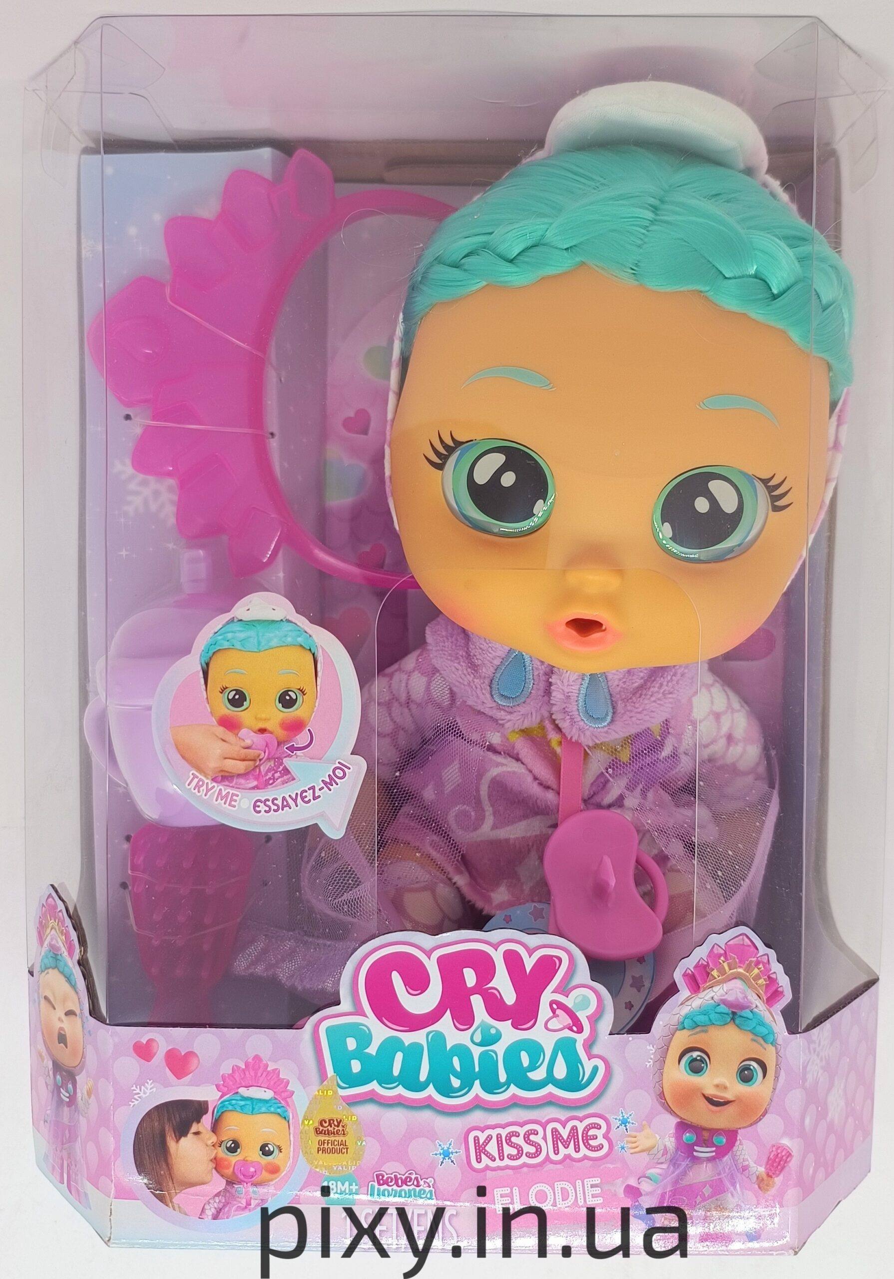 Кукла Cry Babies Kiss Me Princess Elodie Край Бебис Принцесса Элоди (907508) 1 Кукла Cry Babies Kiss Me Princess Elodie Край Бебис Принцесса Элоди (907508)