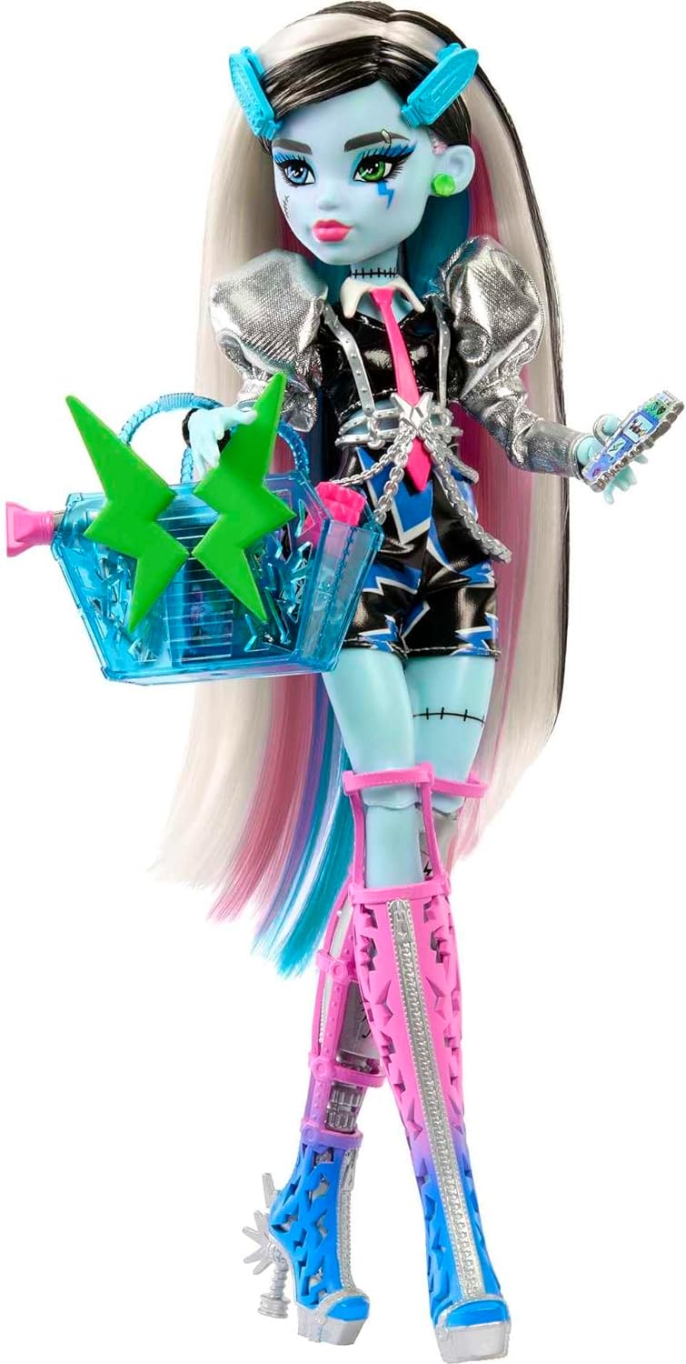 Кукла Монстер Хай Фрэнки Штейн Рок Звезда Monster High Frankie Stein Rockstar (HNF84) 4 Кукла Монстер Хай Фрэнки Штейн Рок Звезда Monster High Frankie Stein Rockstar (HNF84) - Зображення 4