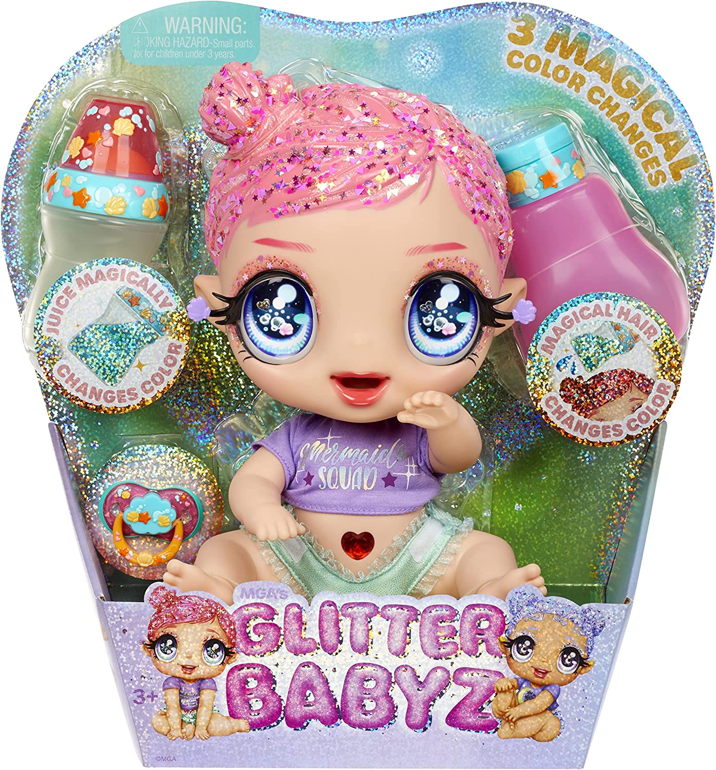 Кукла Глиттер Бебис Марина Финли MGA Glitter Babyz Marina Finley Baby (580164) 1 Кукла Глиттер Бебис Марина Финли MGA Glitter Babyz Marina Finley Baby (580164)
