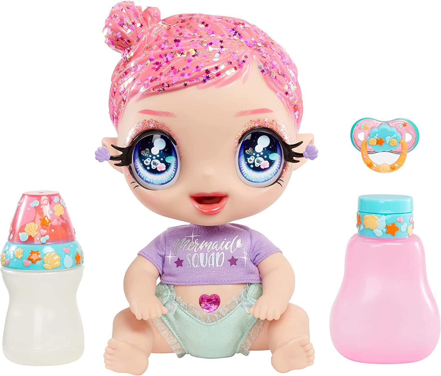 Кукла Глиттер Бебис Марина Финли MGA Glitter Babyz Marina Finley Baby (580164) 3 Кукла Глиттер Бебис Марина Финли MGA Glitter Babyz Marina Finley Baby (580164) - Зображення 3