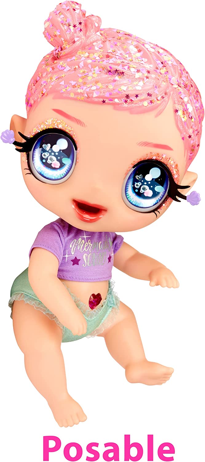 Кукла Глиттер Бебис Марина Финли MGA Glitter Babyz Marina Finley Baby (580164) 5 Кукла Глиттер Бебис Марина Финли MGA Glitter Babyz Marina Finley Baby (580164) - Зображення 5