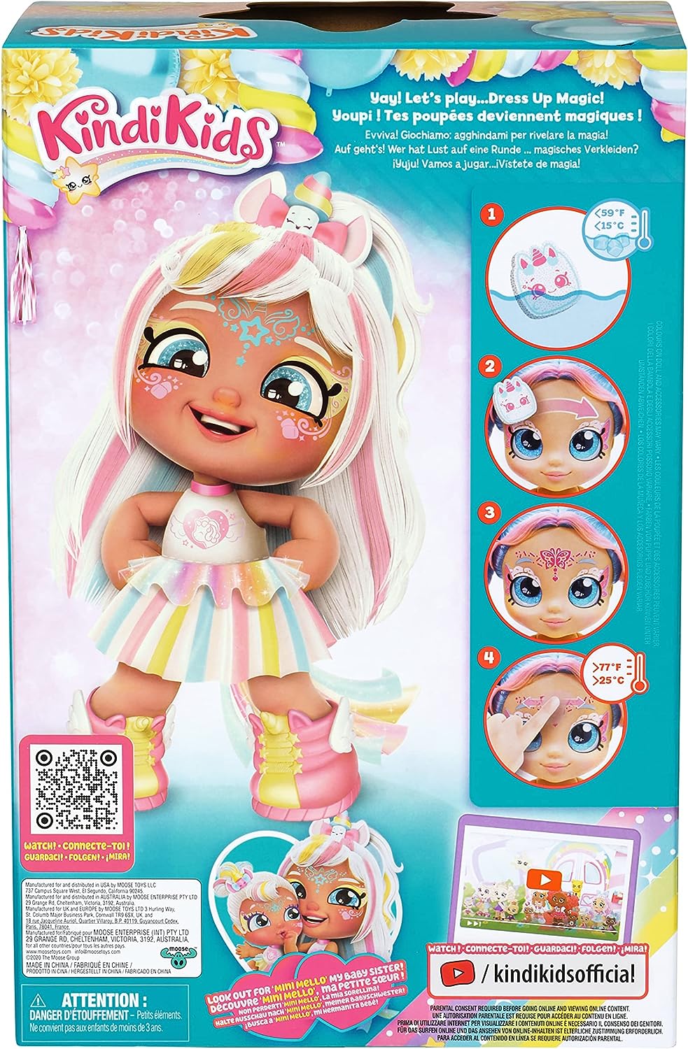 Кукла Kindi Kids Marsha Mello Unicorn Кинди Кидс Марша Мелло Единорог (50246) - Зображення 4