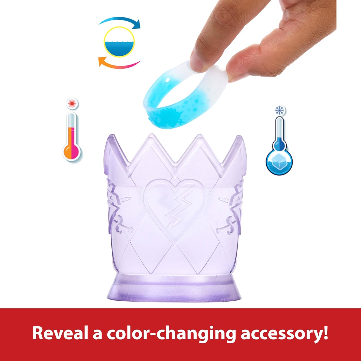 Кукла Mattel Disney Descendants: The Rise of Red Sorcerer’s Cookbook with Princess Chloe Charming Наследники: Возвышение Рэд Повареная книга Принцесса Хлоя Чарминг (HWH94) - Зображення 4