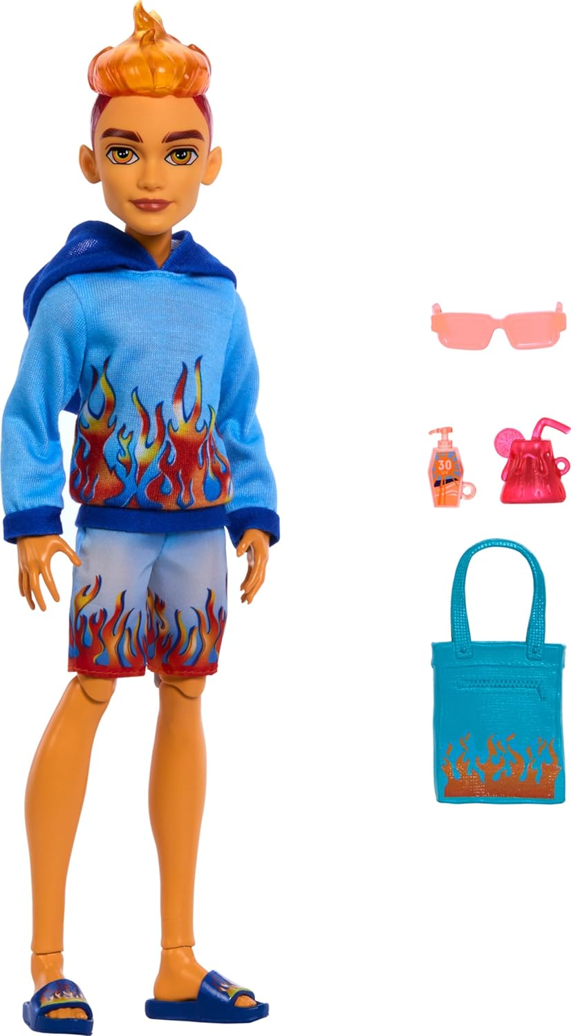 Кукла Монстер Хай Хит Бернс Остров Страха Monster High Scare-adise Island Heath Burns (HRP69) - Зображення 3