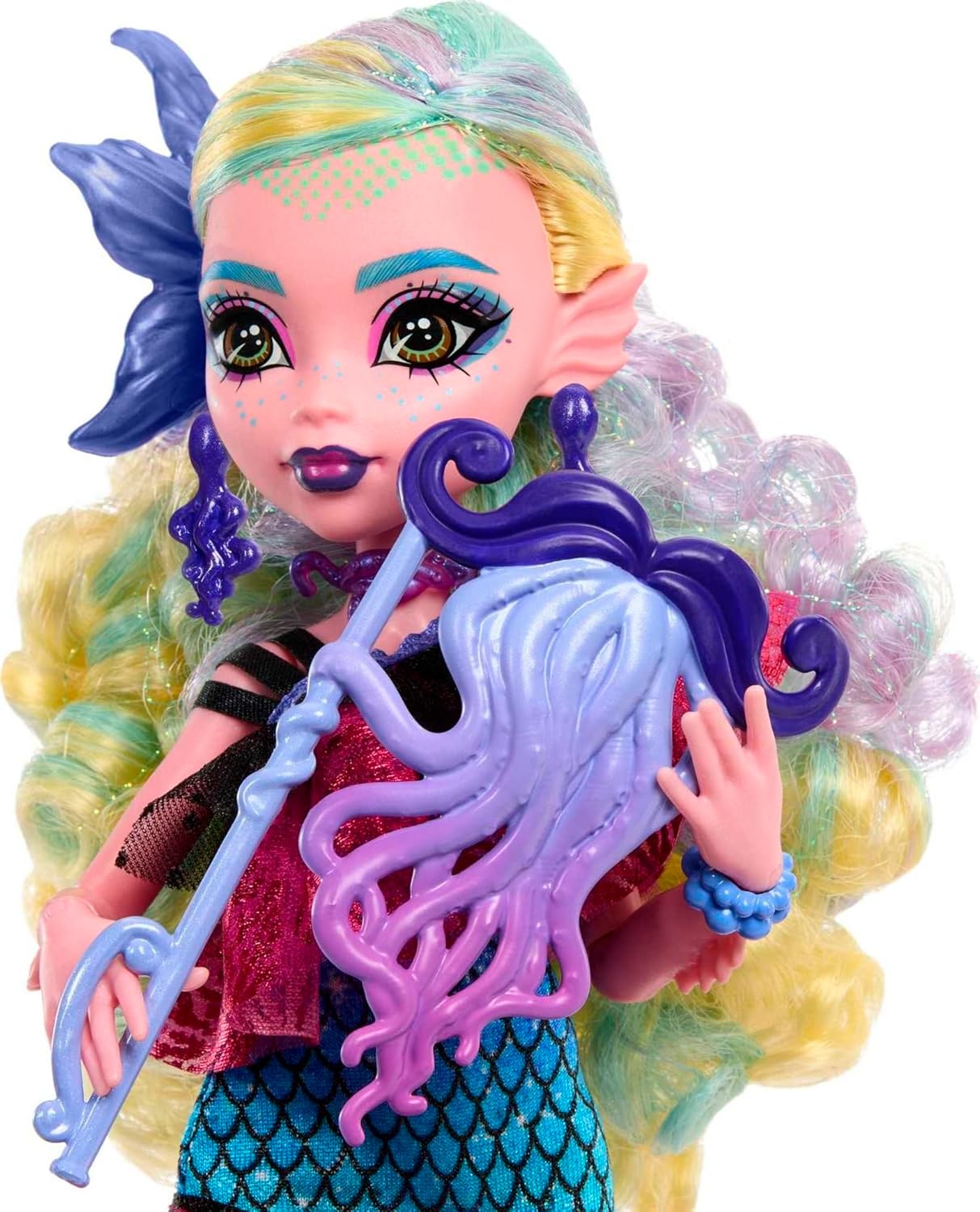 Кукла Монстер Хай Лагуна Блю Бал Монстров Monster High Lagoona Blue Monster Ball (HNF71) 2 Кукла Монстер Хай Лагуна Блю Бал Монстров Monster High Lagoona Blue Monster Ball (HNF71) - Зображення 2