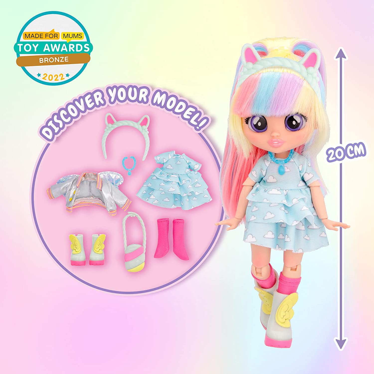 Кукла Плакса Cry Babies BFF Jenna Край Бебис Дженна (904361) - Зображення 6