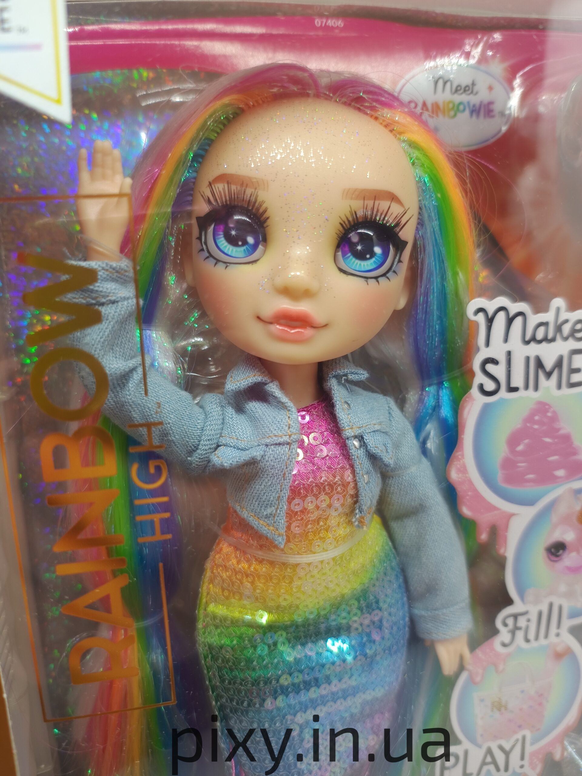Уцінка! Лялька Rainbow High Amaya with Slime Амая зі слаймом (594598) - Зображення 8