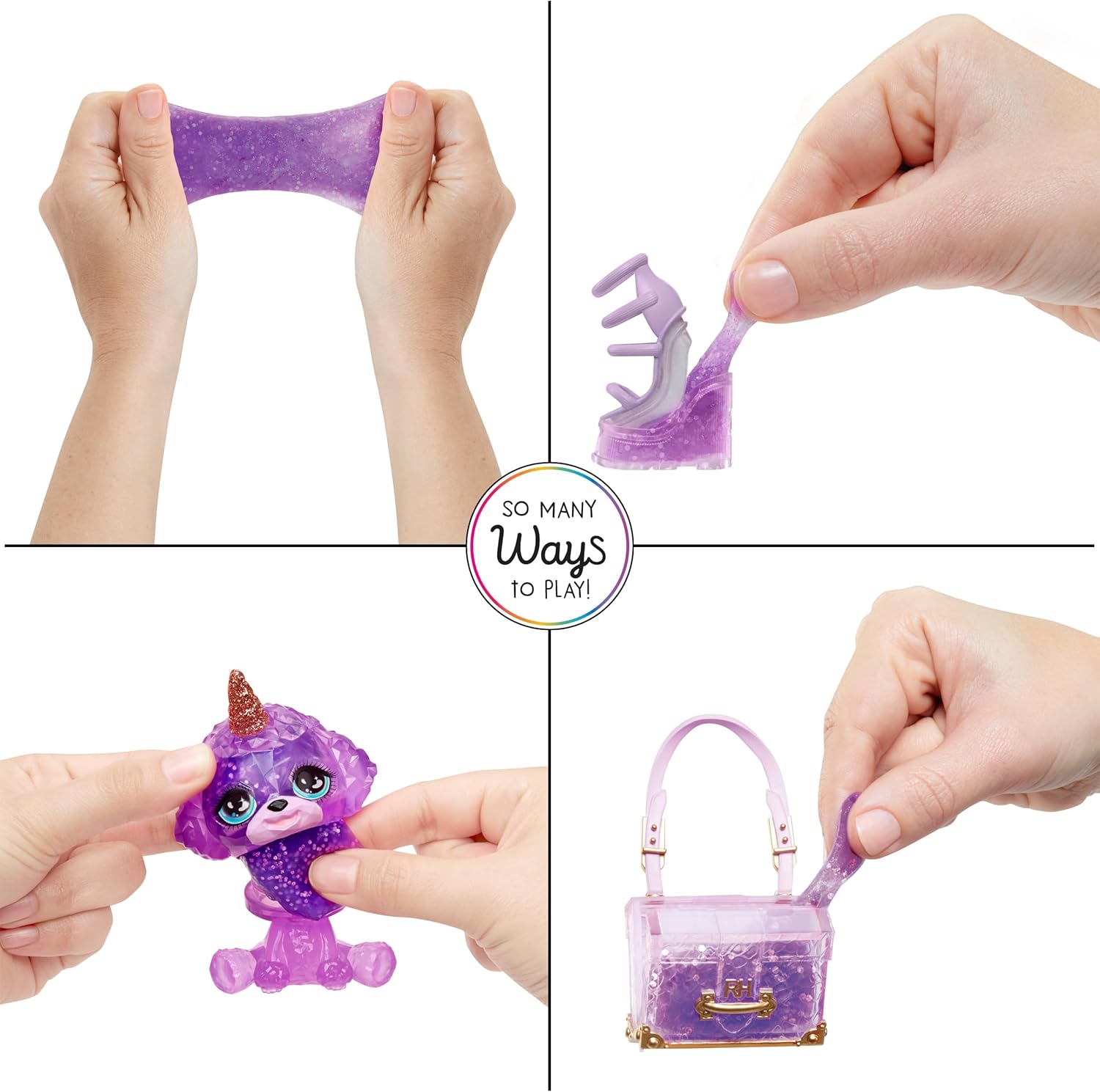 Лялька Rainbow High Violet Purple with Slime Вайолетта зі слаймом (503422) - Зображення 3