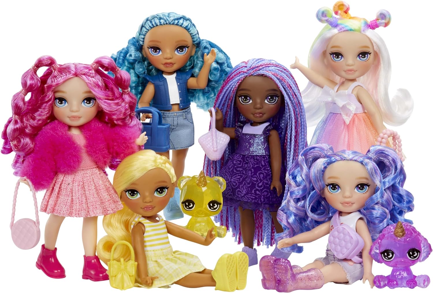 Кукла Rainbow High серии Littles Opal Raine Rainbow Рейнбоу Хай Опал Рейн Радуга (531203) - Зображення 5